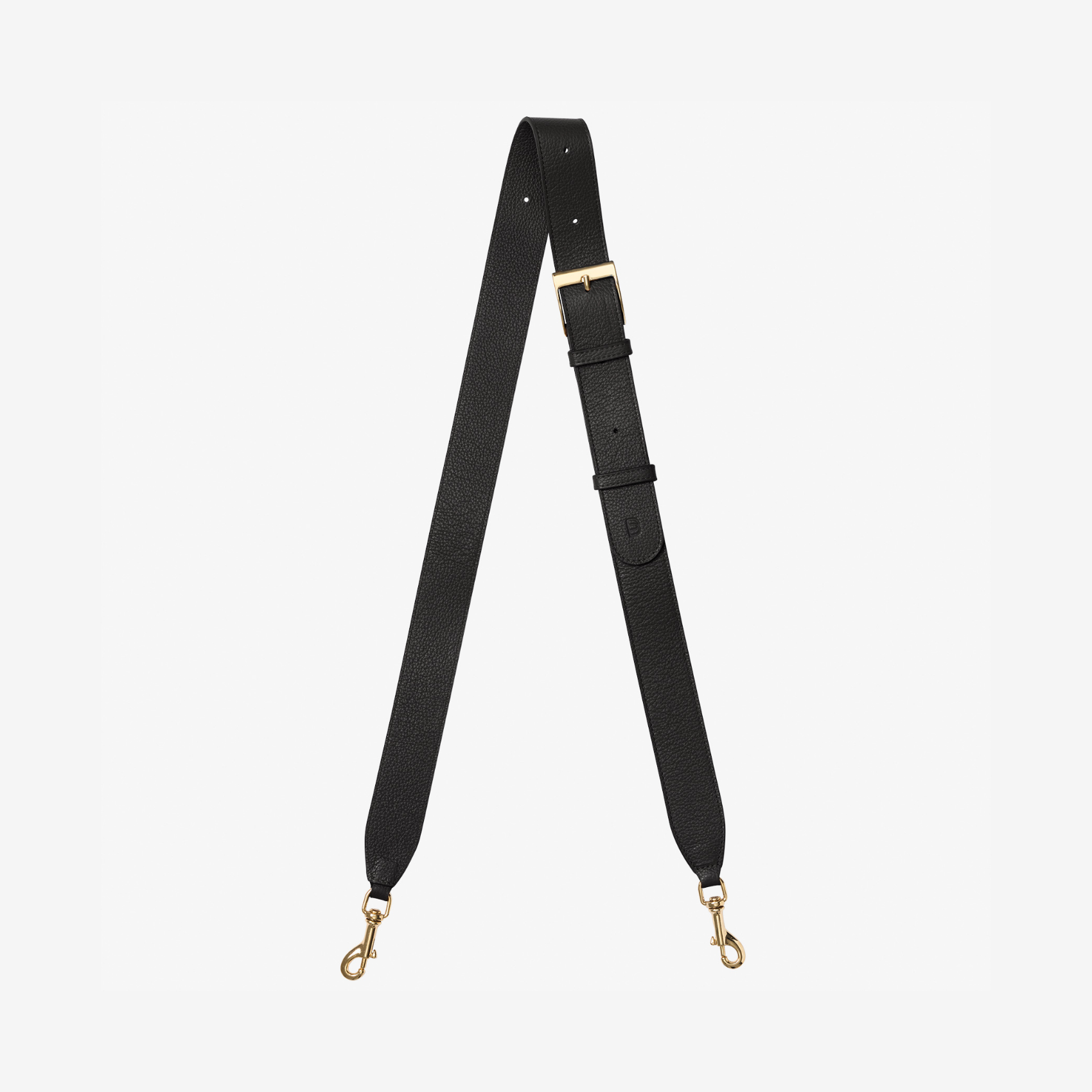 black leather backpack gold cross Cross Body Strap for Bags