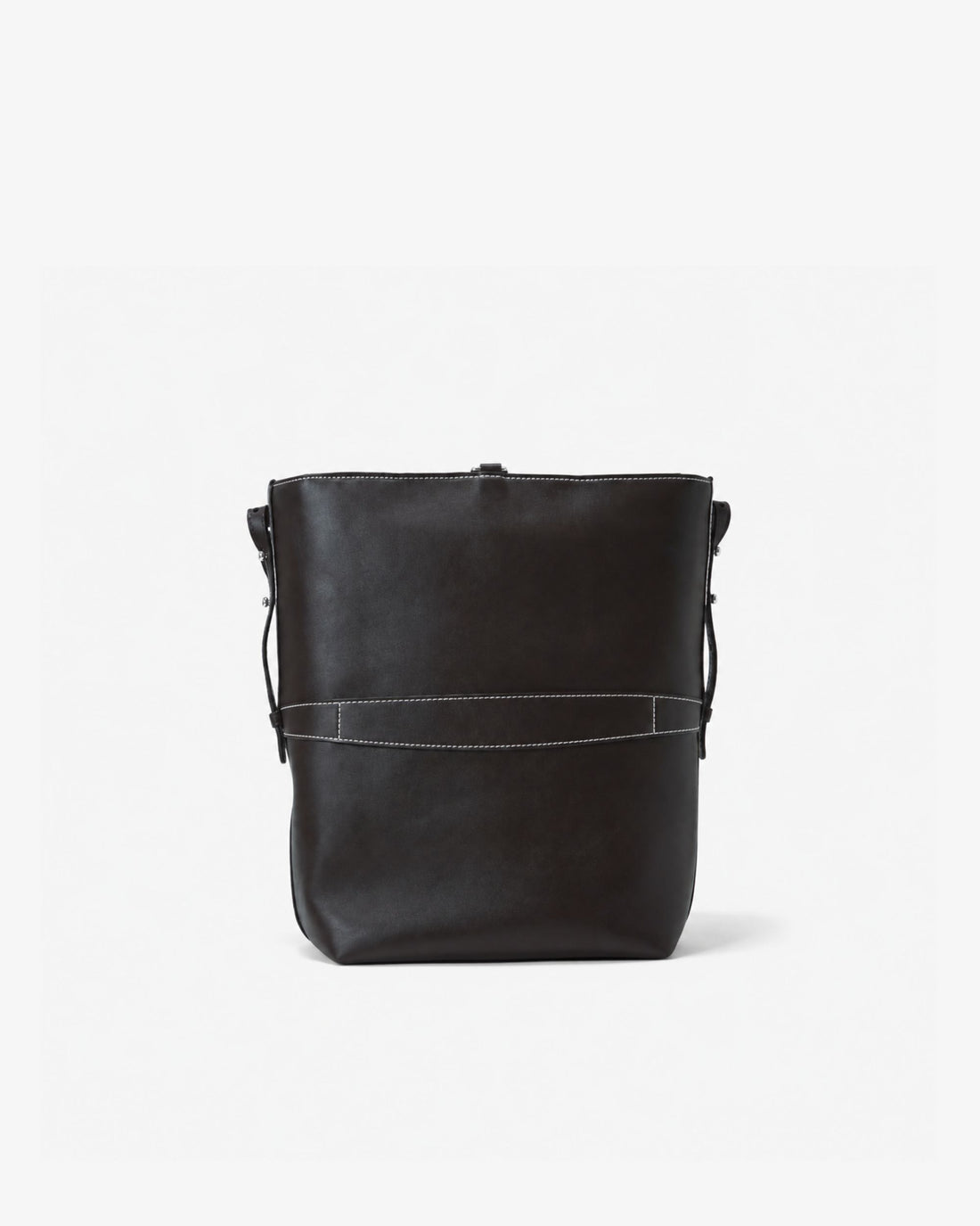 Bucket Bag - Black/Silver Contrast