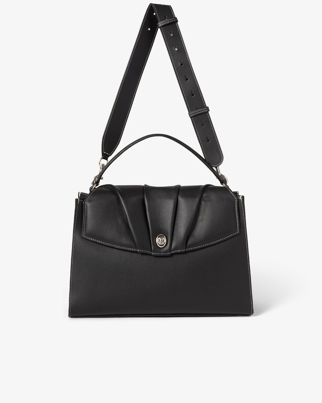 Convertible Briefcase - Black/Silver
