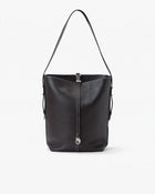 Bucket Bag - Black/Silver Contrast
