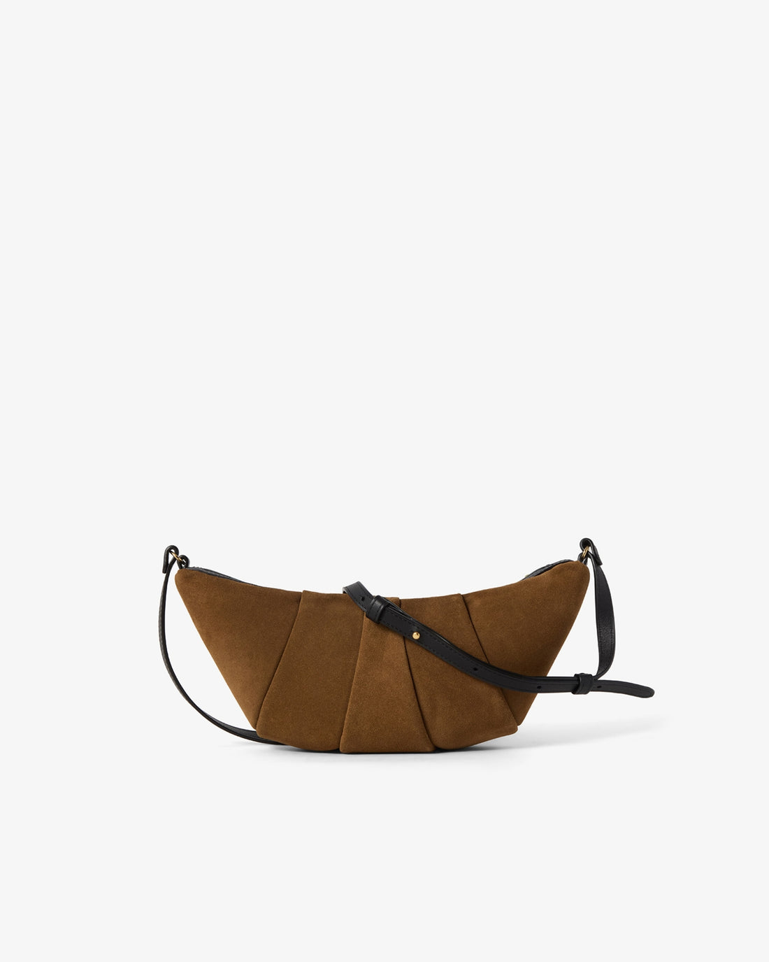 Croissant Bag - Pecan/Gold