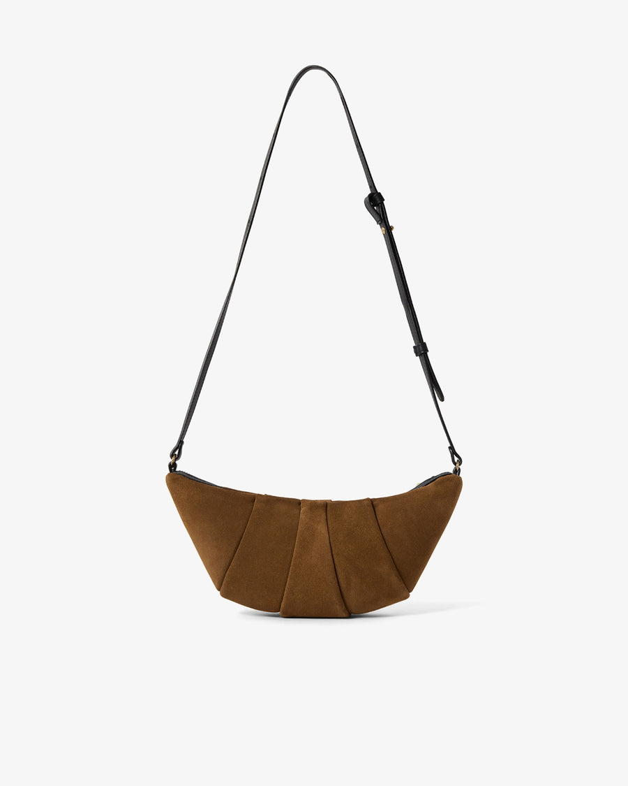 Croissant Bag - Pecan/Gold