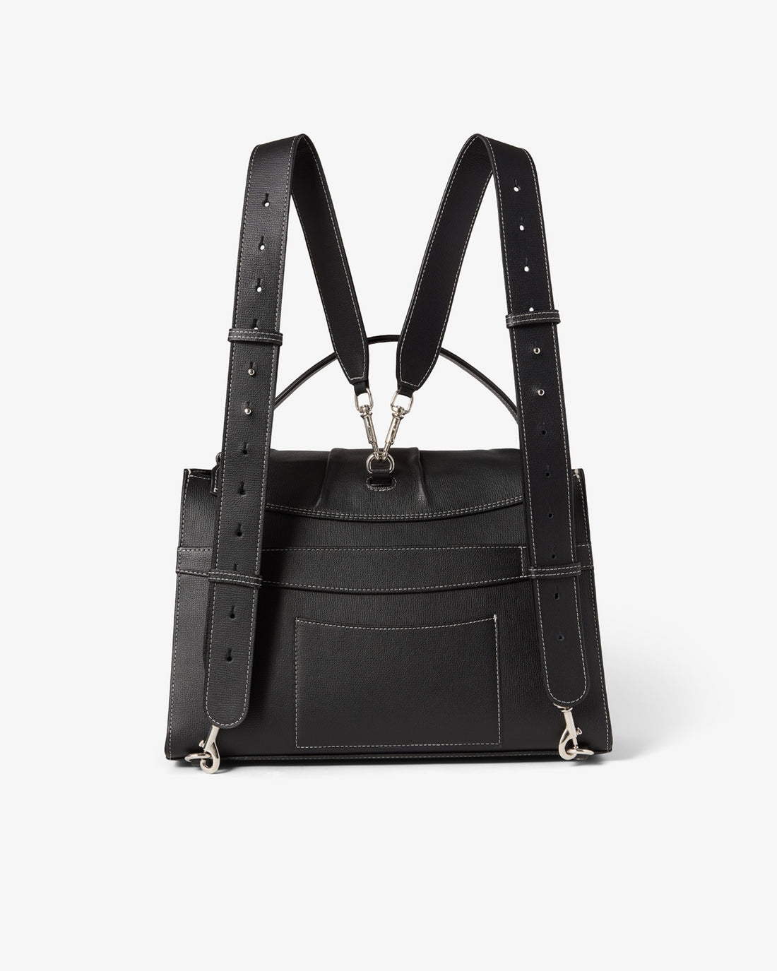 Convertible Briefcase - Black/Silver