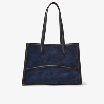 Capacious Tote - Midnight/Silver