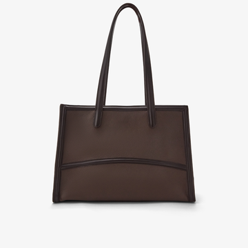 Capacious Tote - Mocha/Gold