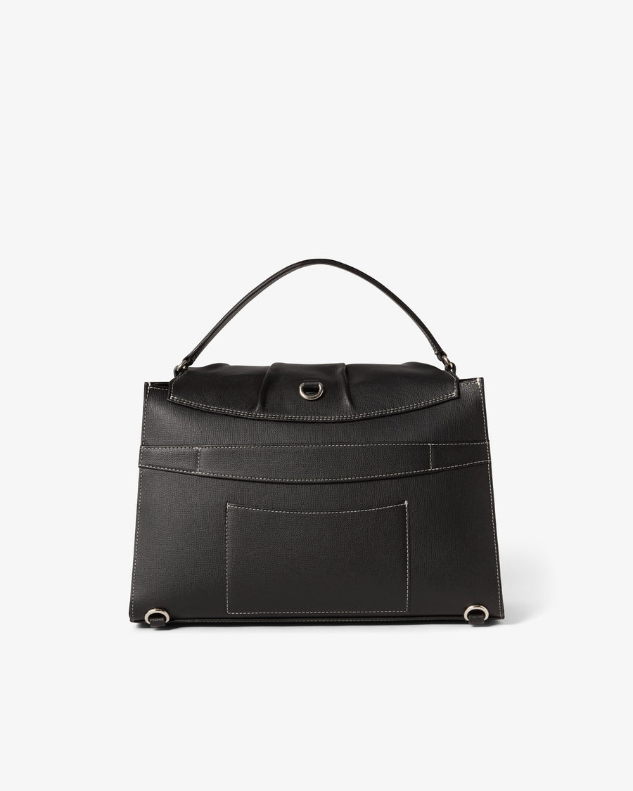 Convertible Briefcase - Black/Silver