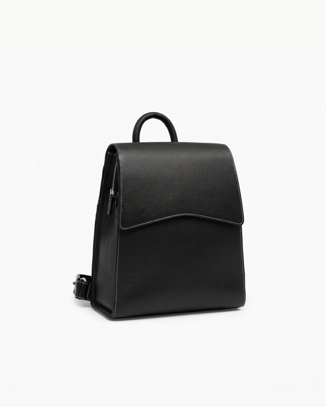 City Backpack - Black/Silver Contrast