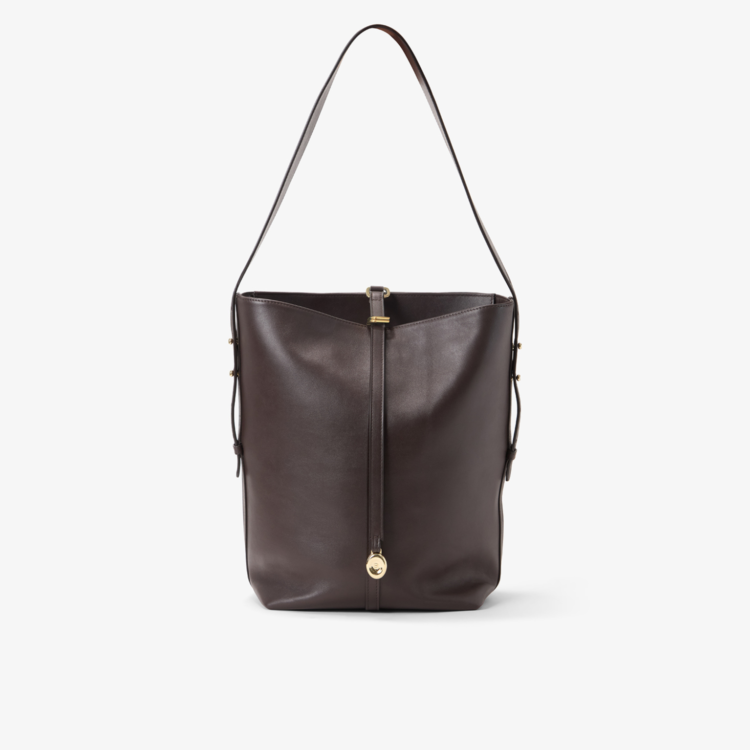 Bucket Bag - Mocha/Gold