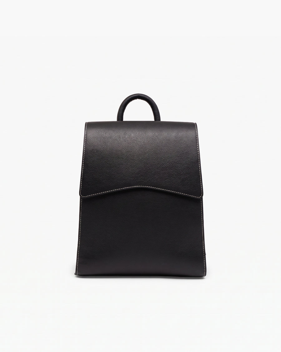 City Backpack - Black/Silver Contrast
