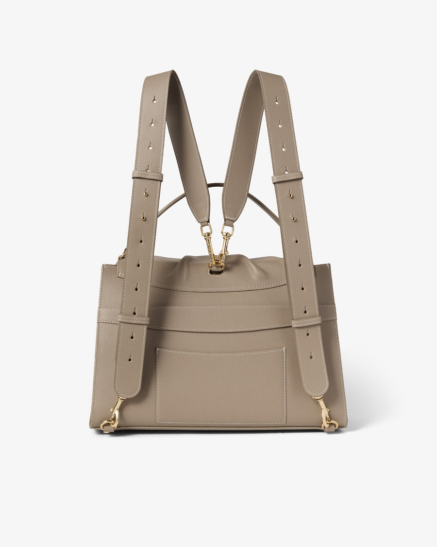 Convertible Briefcase - Clay/Gold