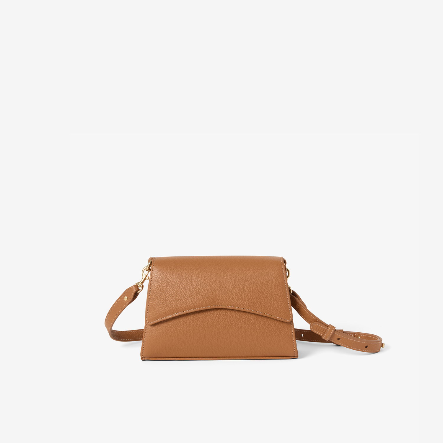Leather handbag - After work bag Cherry/Gold Leather handbag - After work bag Cherry/Gold