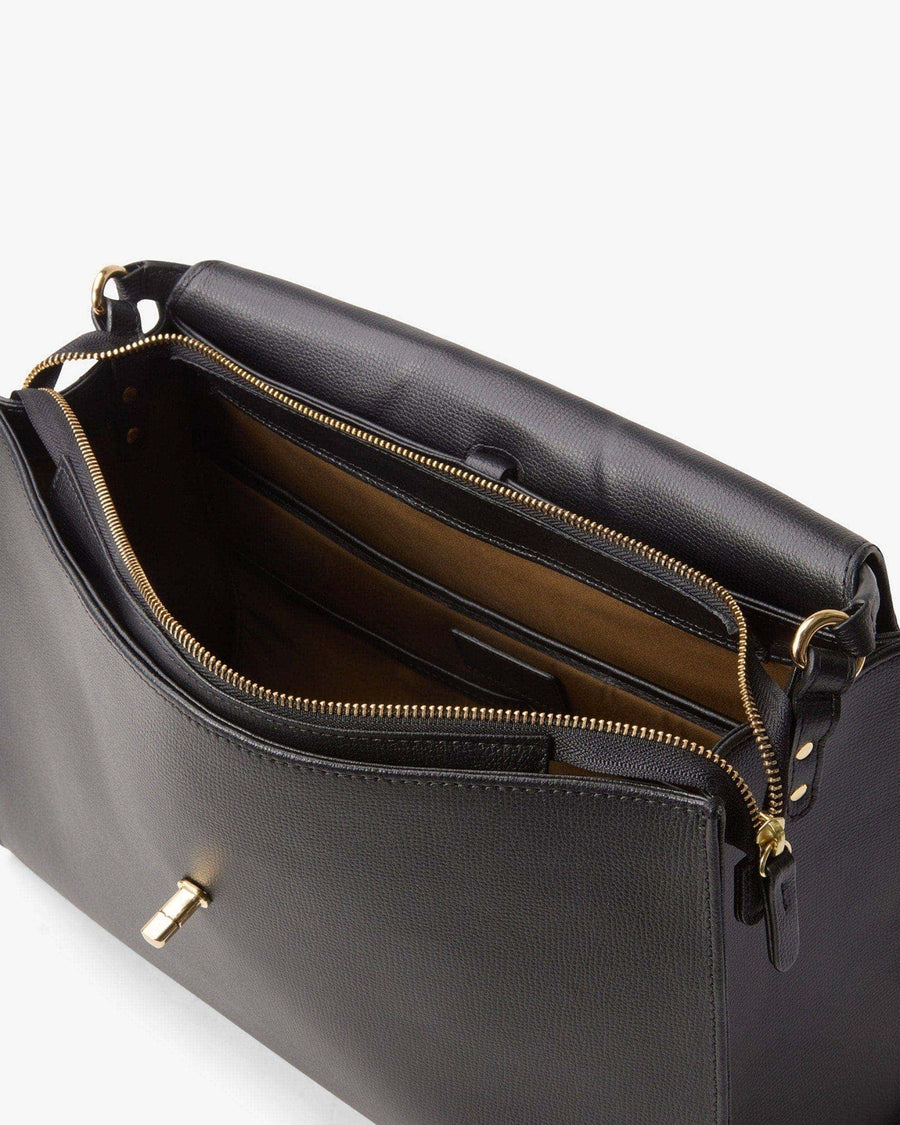 Convertible Briefcase - Mocha/Gold