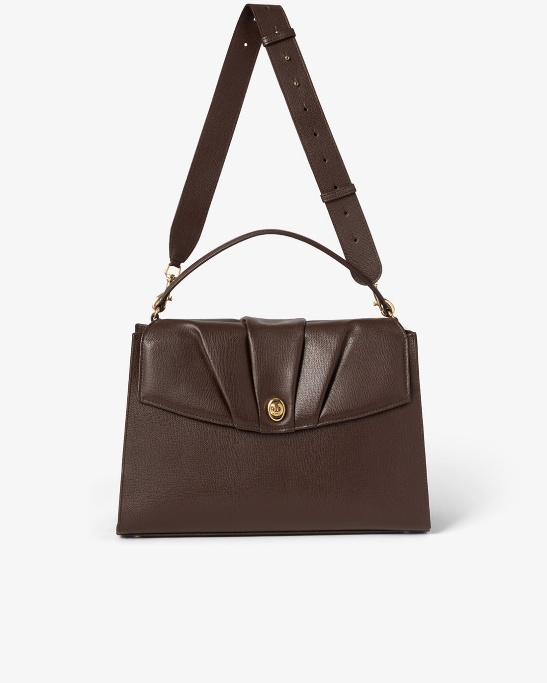 Convertible Briefcase - Mocha/Gold