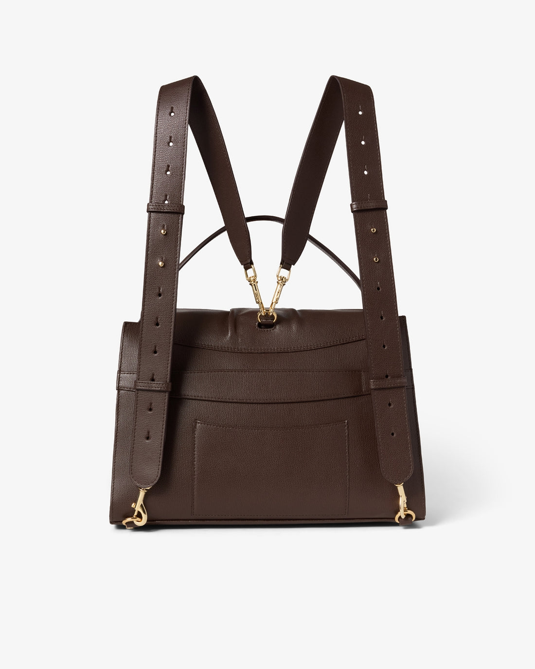Convertible Briefcase - Mocha/Gold
