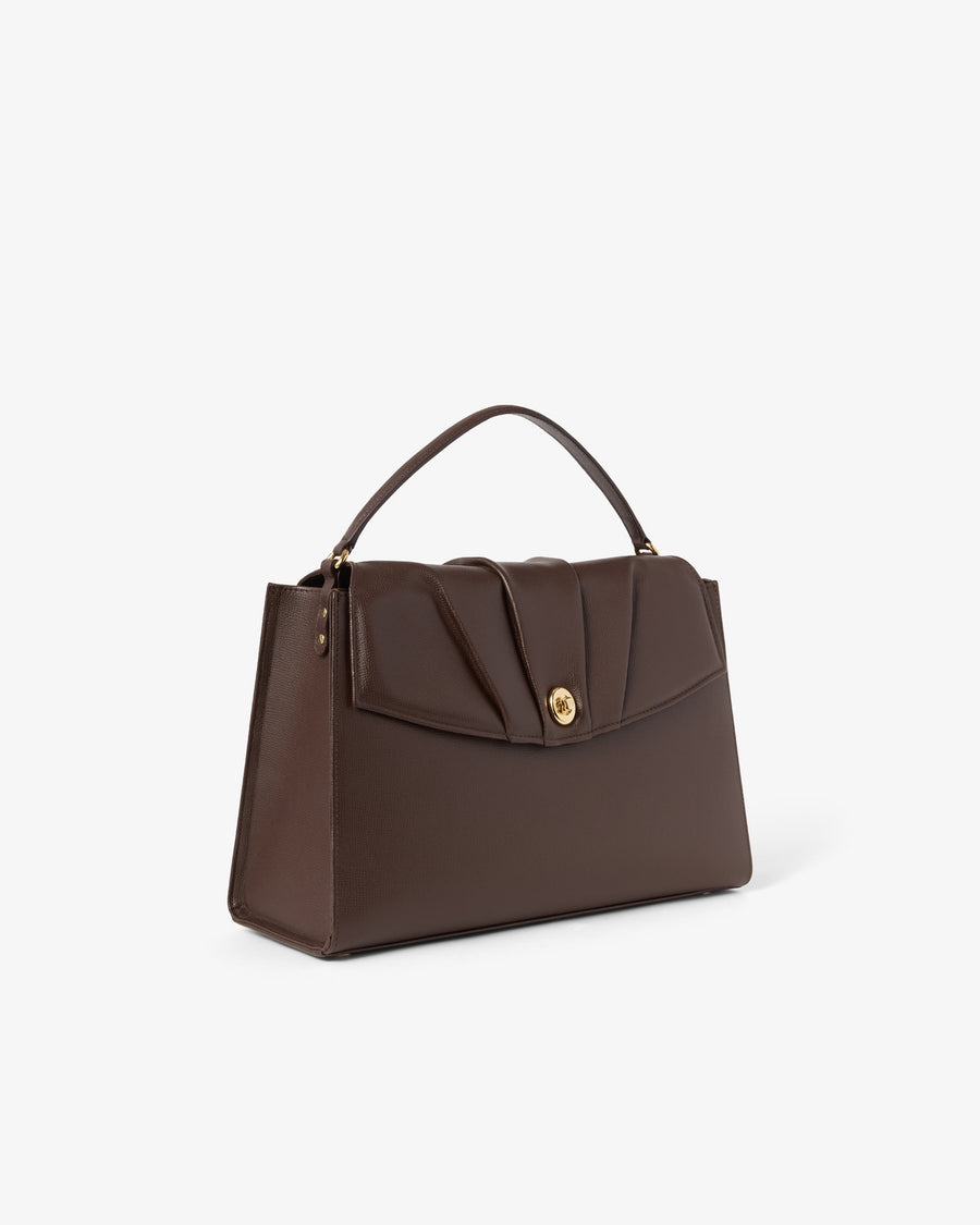 Convertible Briefcase - Mocha/Gold