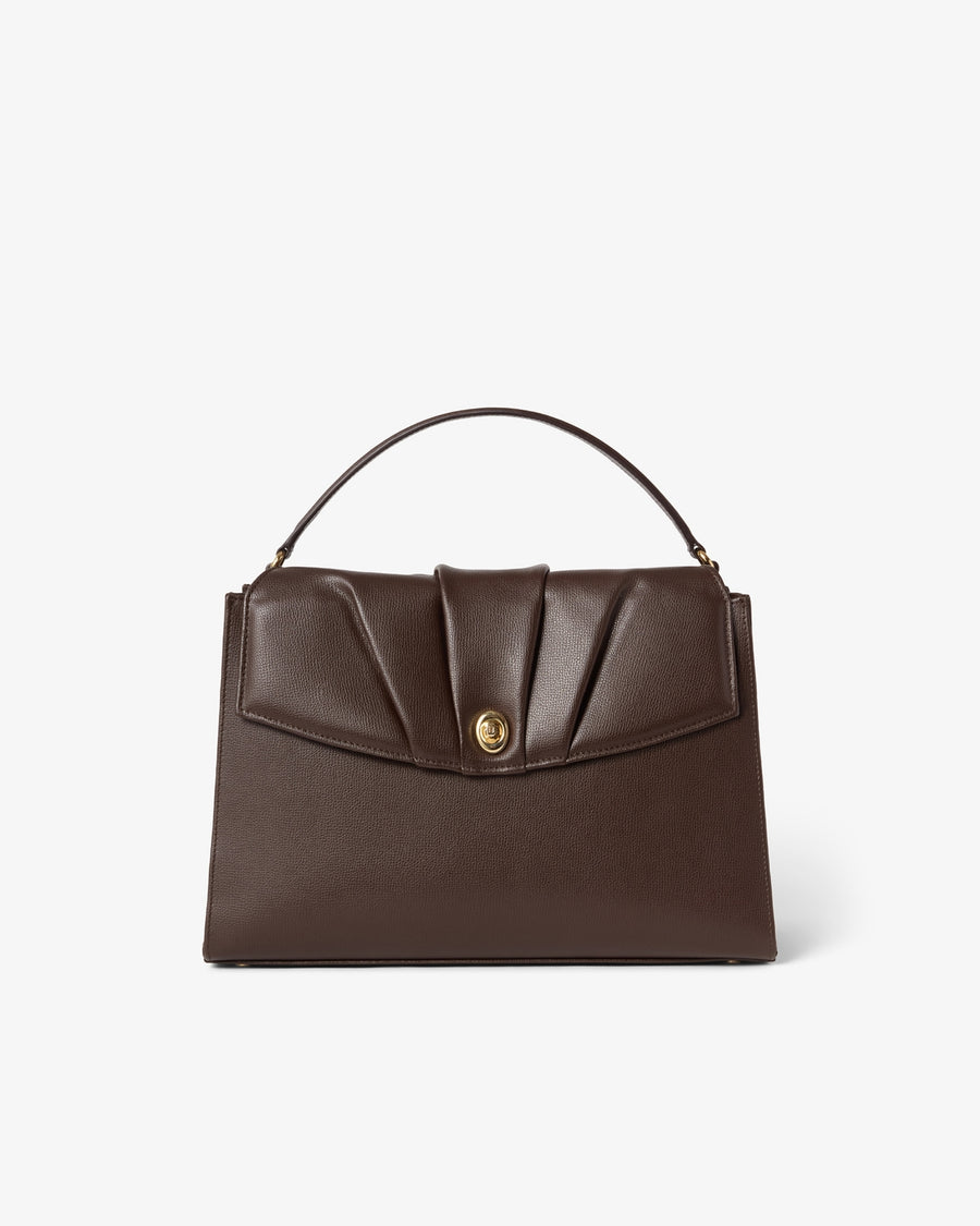 Convertible Briefcase - Mocha/Gold
