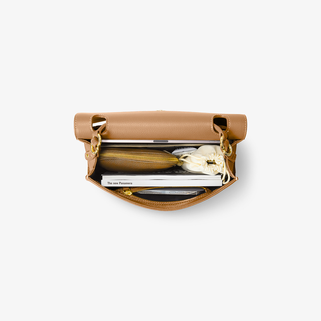 Signature Briefcase - Nougat/Gold - 10-11"
