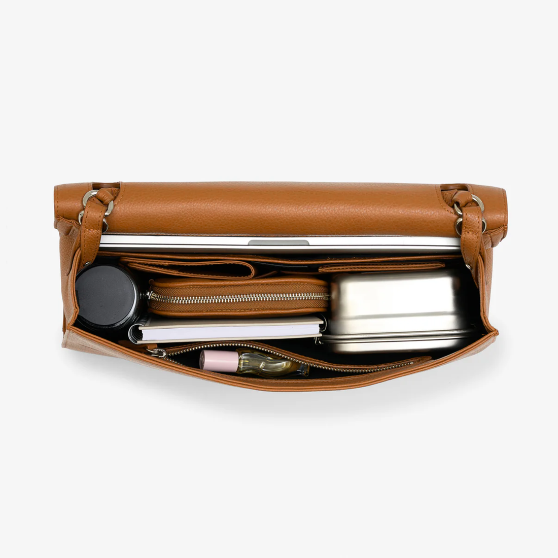 Signature Briefcase - Nougat/Gold