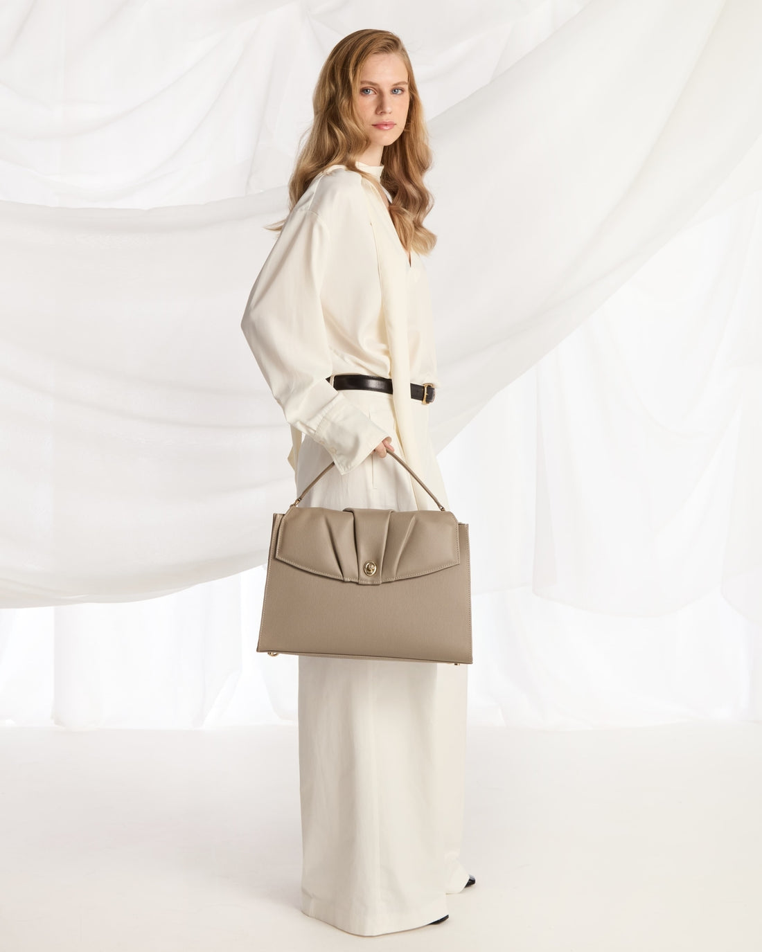 Convertible Briefcase - Clay/Gold