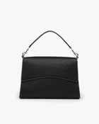 Classic Slim Briefcase - Black/Silver Contrast
