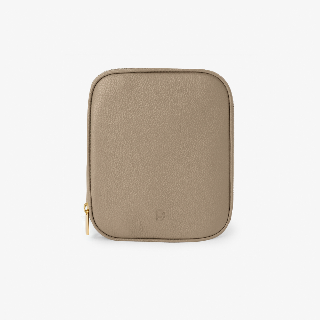 Cable Pocket - Clay/Gold