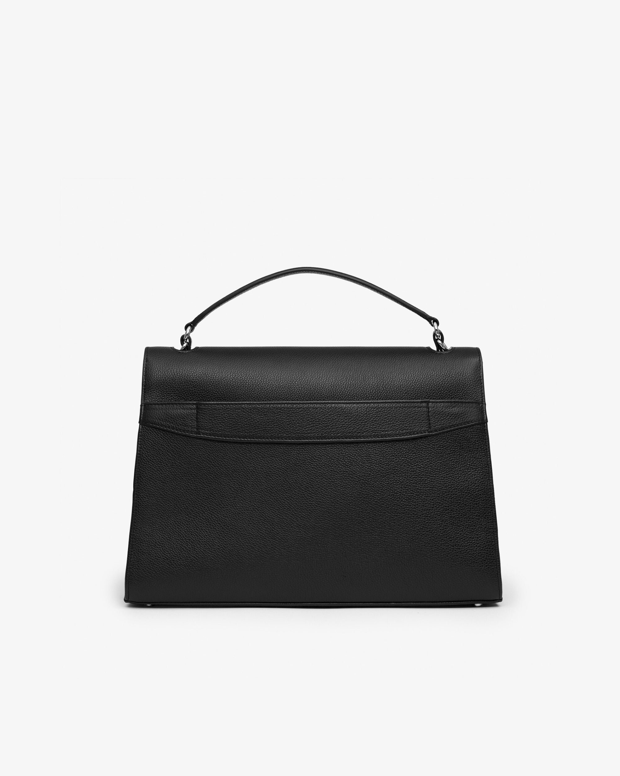 Signature Briefcase – Black/Silver | BY BANOO