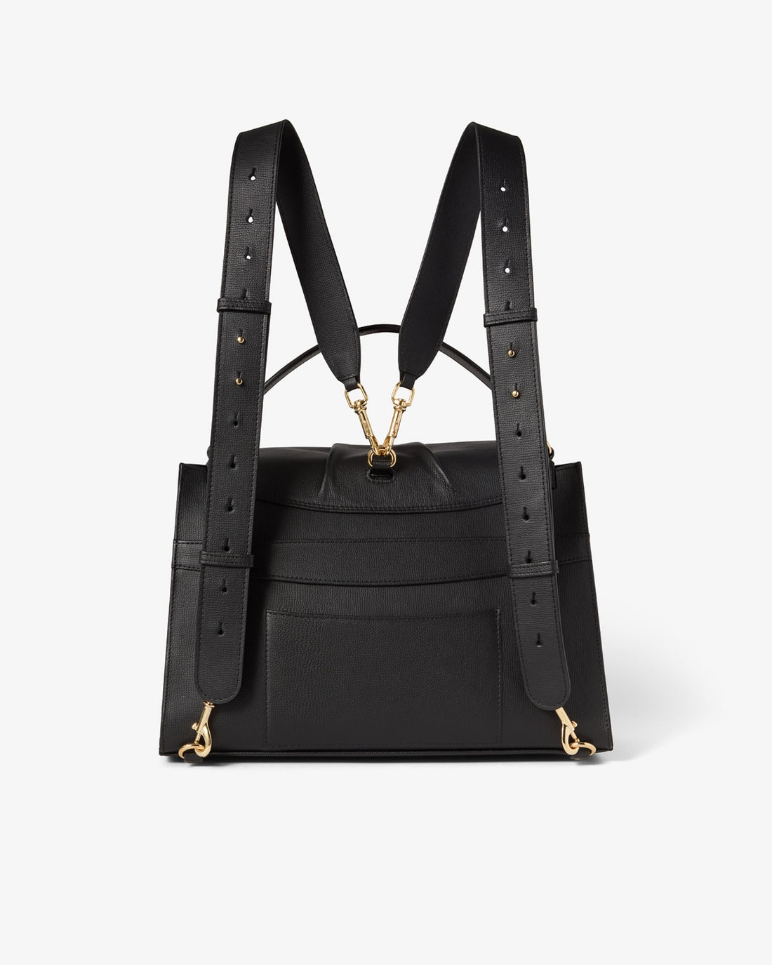 Convertible Briefcase - Black/Gold