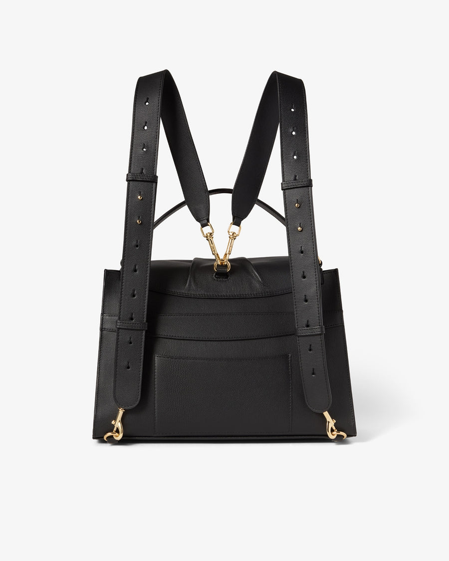 Convertible Briefcase - Black/Gold