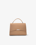 Signature Briefcase 11 - Biscuit/Silver