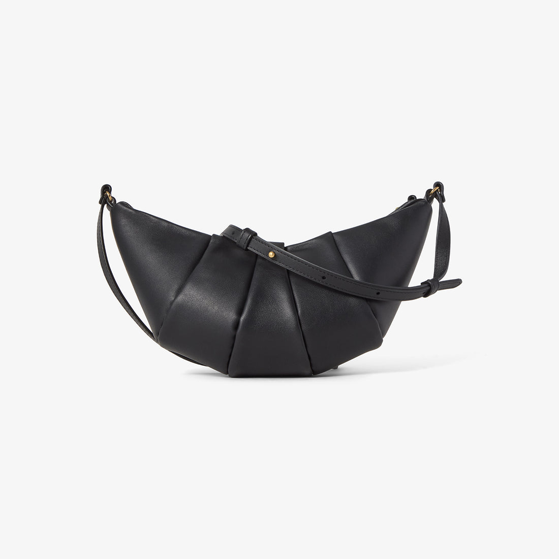 Croissant Bag - Black/Gold