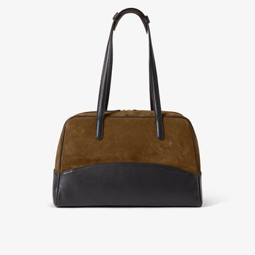 12 Hour Duffel Bag - Pecan Black/Gold