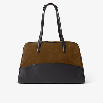 24 Hour Suitcase - Pecan Black/Gold