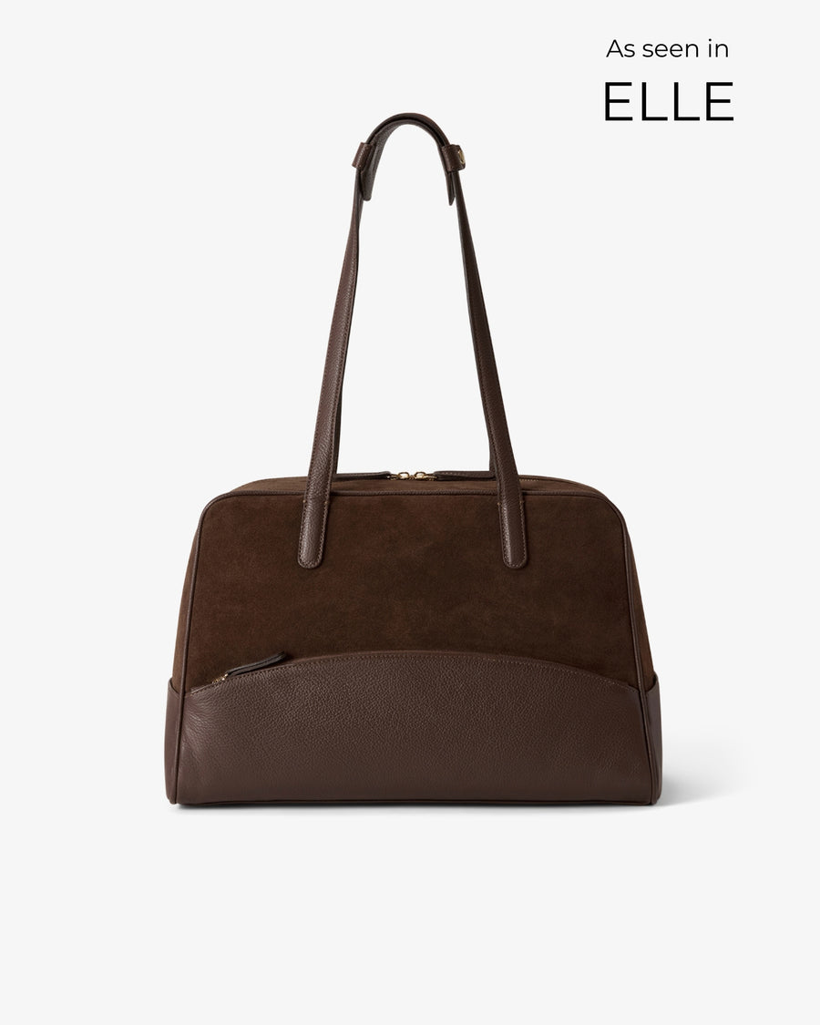 12 Hour Duffel Bag - Mocha/Gold