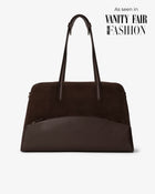 24 Hour Suitcase - Mocha/Gold Suede