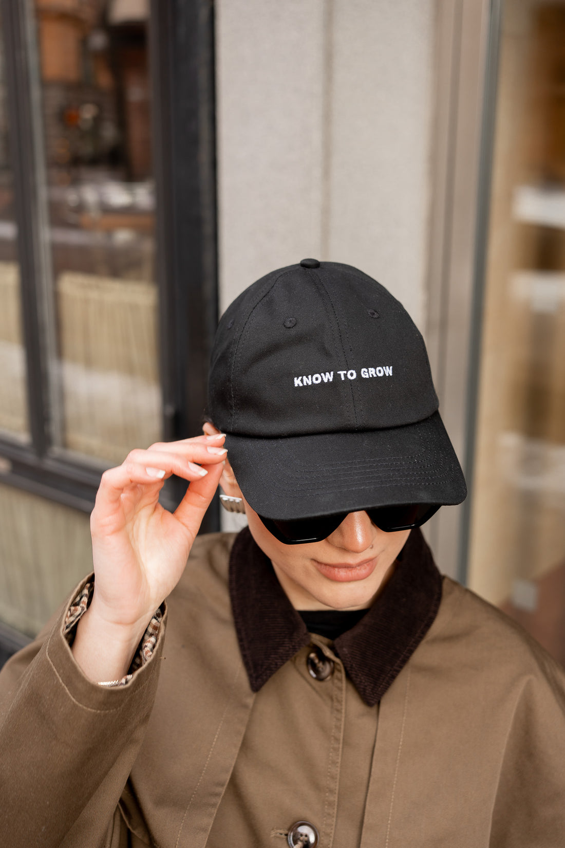 Know to Grow Cap - Black