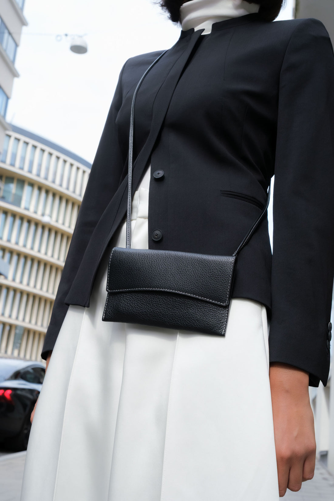 Day Pocket - Black/Silver Contrast