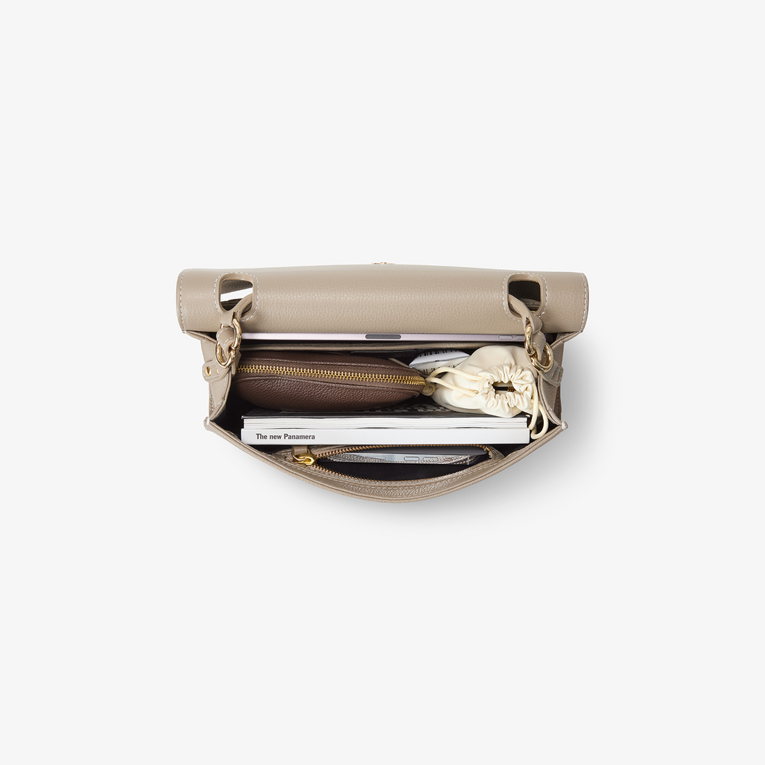 Signature Briefcase - Clay/Gold - 10-11"