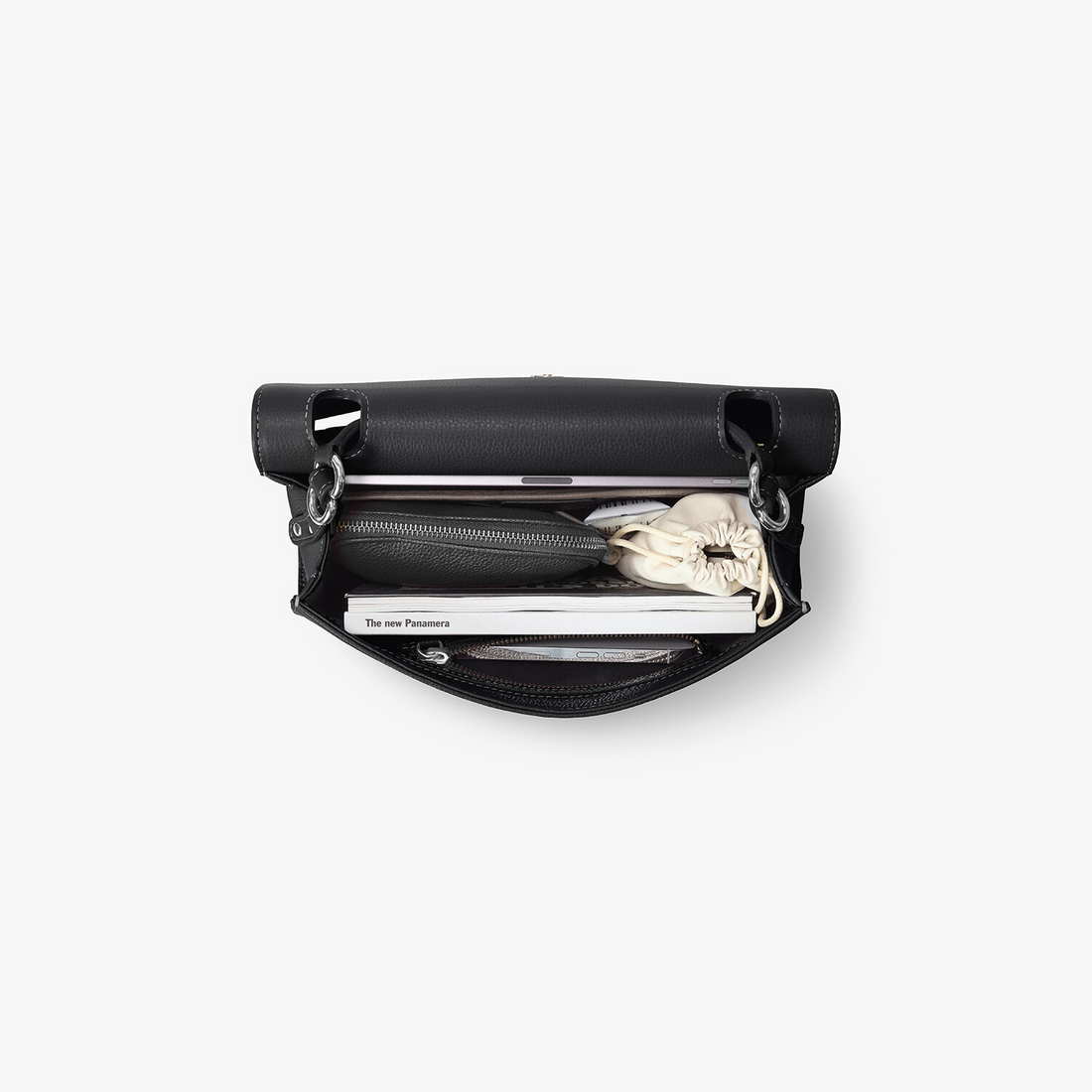Signature Briefcase - Black/Silver - 10-11"