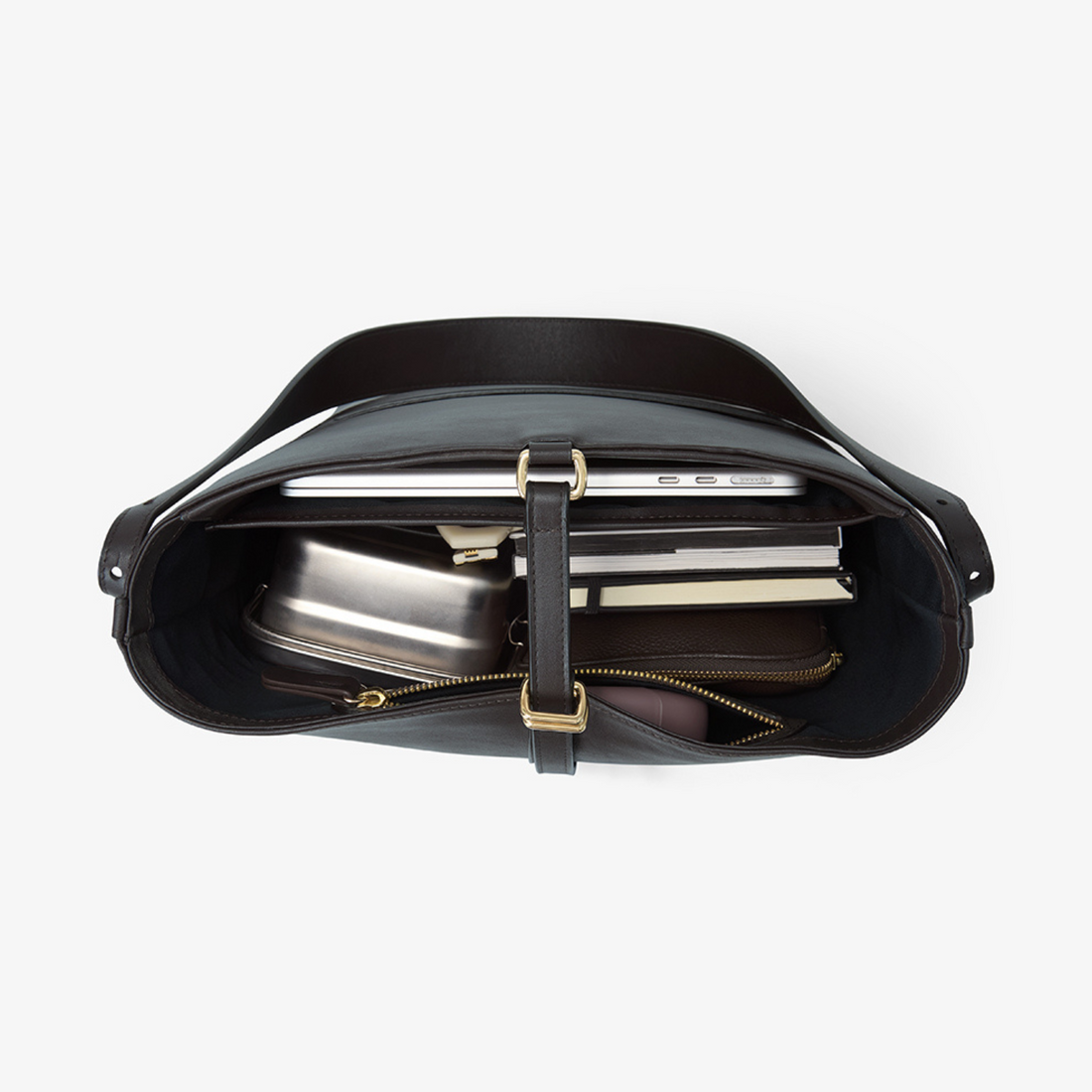 Bucket Bag - Black/Gold