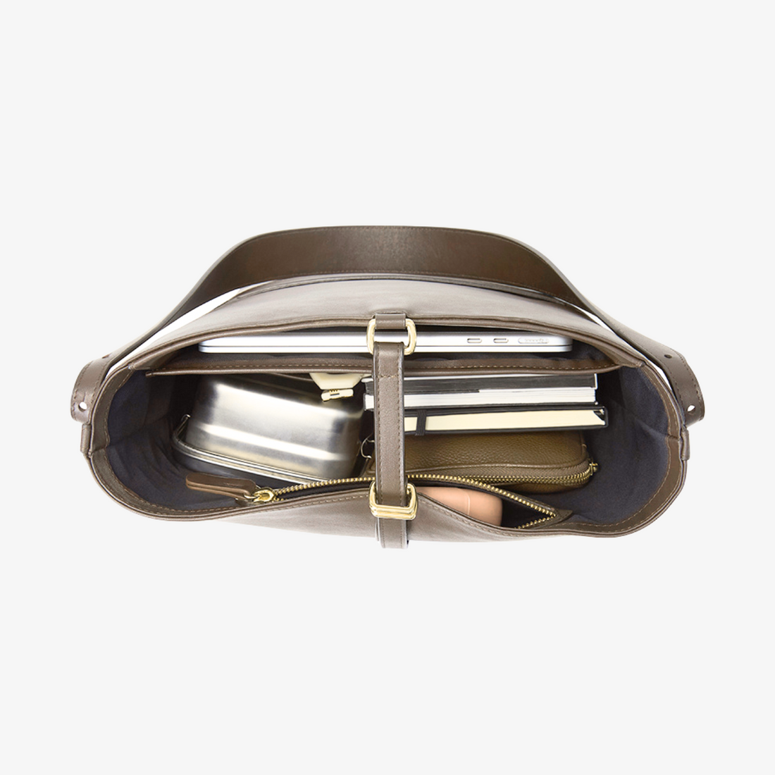 Bucket Bag - Clay/Gold