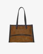 Capacious Tote - Pecan/Gold