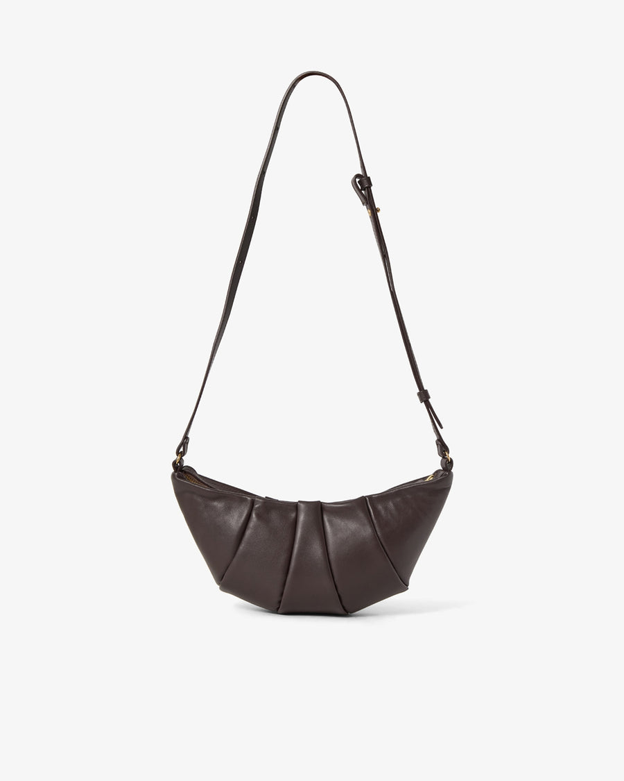 Croissant Bag - Mocha/Gold